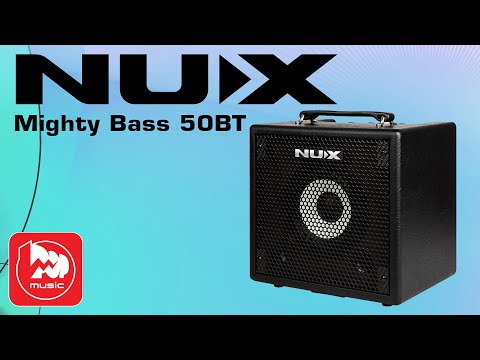 Видео: Басовый комбик NUX Mighty Bass 50BT. IR, эффекты, лупер и драм-машина