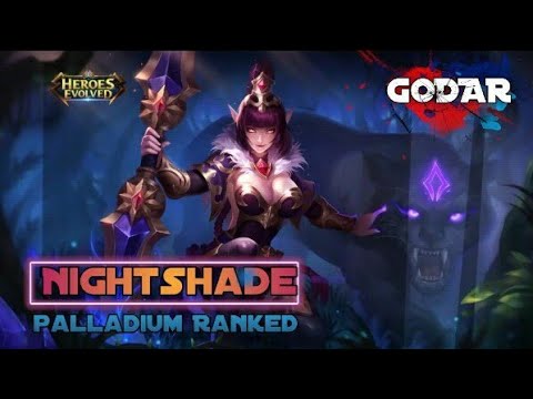 Видео: Актуальный гайд на найтшейд | Nightshade guide | Heroes Evolved