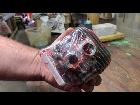 Видео: Замена цилиндра и поршня бетонорезной машины Stihl TS-420