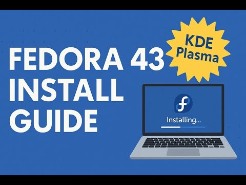 Видео: Как установить рабочий стол Fedora 43 KDE Plasma от начала до конца + основные настройки [2025]