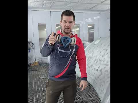 Видео: Покраска капота по технологии "мокрый по мокрому".