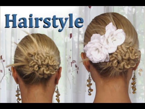 Видео: Cute Hairstyle /  Романтическая прическа от MixStyleCappuccino / Hairstyle
