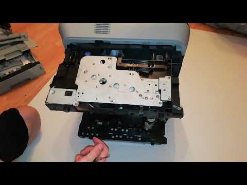 Видео: Разбор принтера samsung scx 4824fn