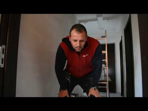 Видео: Шпакловане финиш