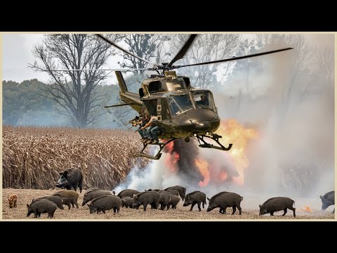 Видео: Удивительно: как американские охотники и фермеры справляются с миллионами диких кабанов с помощью...