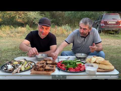 Видео: ШАШЛЫК ИЗ РЫБЫ,  В СУПЕР МАРИНАДЕ и СУПЕР РЕЦЕПТ УХИ!!!!!