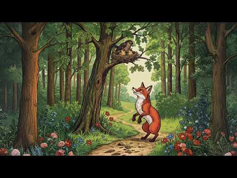 Видео: Сказка "Лиса и Дрозд" |  аудиосказка