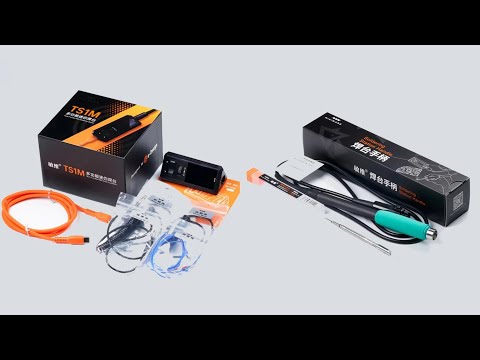 Видео: Мини паяльная станция Miniware TS1M