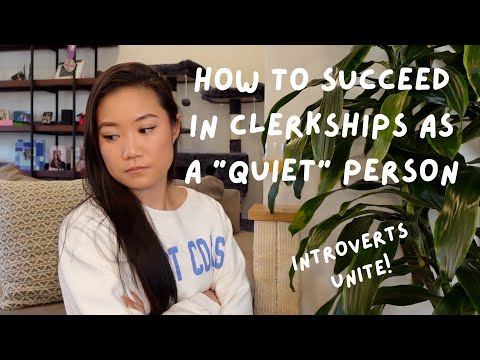 Видео: Как преуспеть в клерковском деле, будучи «тихим» студентом (интроверты правят!)