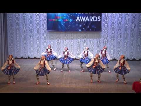 Видео: Образцовый ансамбль народного танца "Вiтерець"  Финский танец "Озорницы"