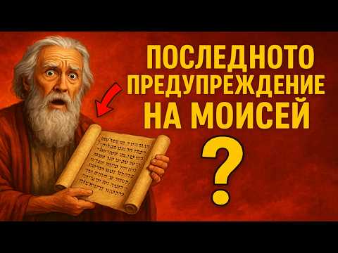Видео: Последното предупреждение на Моисей. Тайната, скрита във Второзаконие.