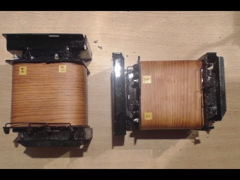 Видео: Выходной трансформатор для 6П36С