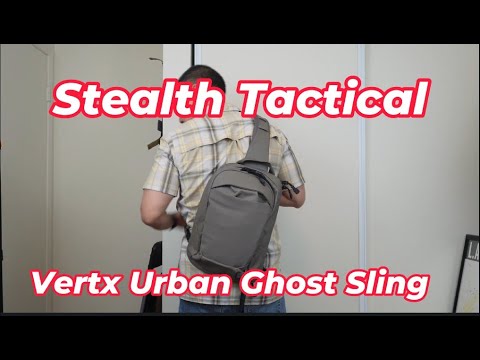 Видео: Этот тактический рюкзак-слинг сделает вас невидимым в городе! Vertx Urban Ghost Sling
