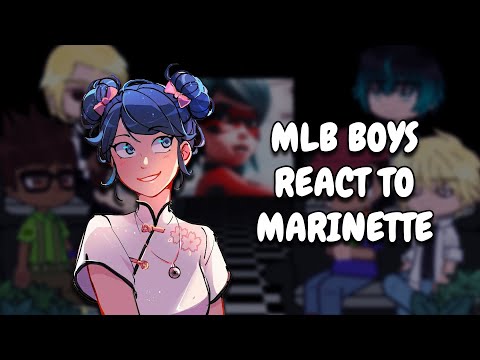 Видео: Реакция MLB на Маринетт/Ледибаг || Реакция Gacha