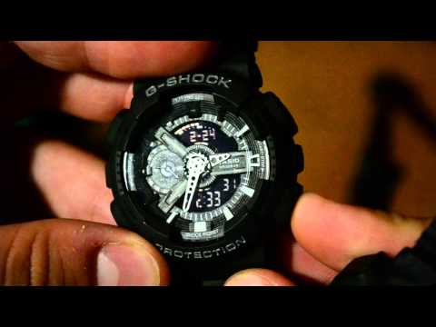 Видео: Как настроить Casio G-shock Ga-110 Copy