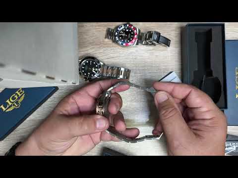 Видео: Обзор кварцевых часов LIGE.