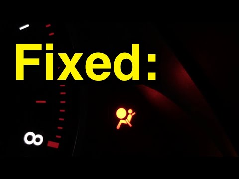 Видео: Как устранить сигнальную лампу подушки безопасности и код ошибки B1861 на автомобилях Lexus, Toyo...