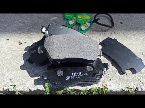 Видео: Замена колодок Hi-Q SP1564. Обзор и установка.