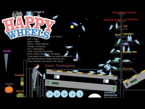 Видео: Ботл флип | Happy Wheels #3