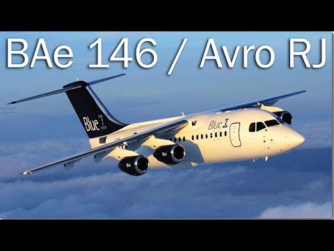 Видео: BAe 146 - еще больше двигателей!