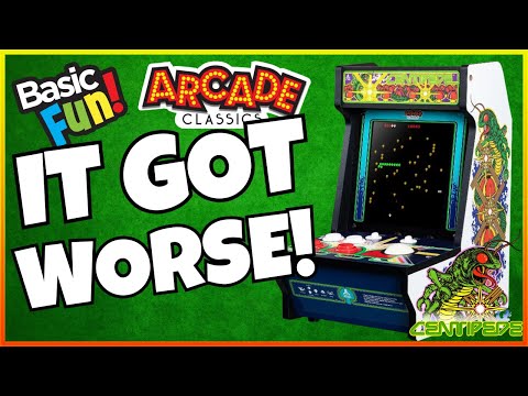 Видео: Обзор серии игр «Basic Fun Atari Centipede Counter»! Стало ещё хуже!