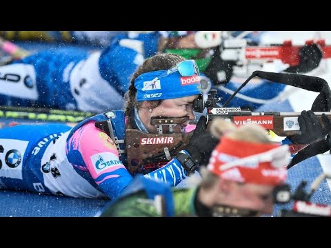 Видео: 🔴#Биатлон 🏆#чемпионат #мира 22.02.2020 #женская #эстафета #biathlon #womens #world #championship