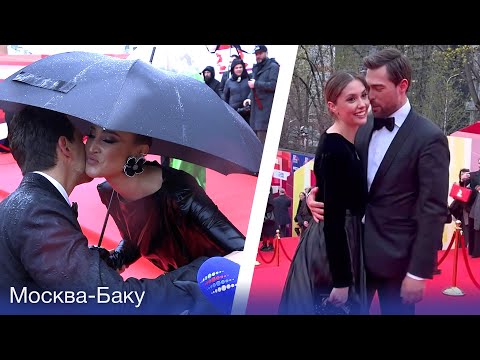 Видео: Бикович и Бузова, Муцениеце с новым возлюбленным, Жуков с детьми на красной дорожке ММКФ. Репортаж