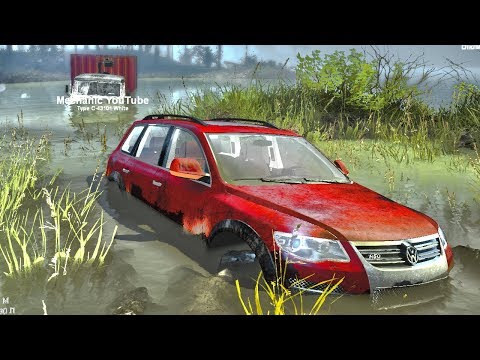 Видео: ВЫТАСКИВАЕМ КАМАЗ ДЕДА ИЗ ЗИМНИКА - SpinTires