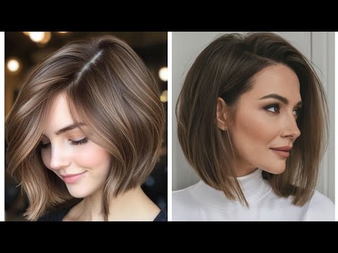 Видео: 40+ лучших многослойных стрижек средней длины | Женская стрижка боб-пикси | #вирусный #вирусноевидео