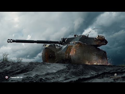 Видео: Panhard EBR 105 - Учусь играть на колеснике!