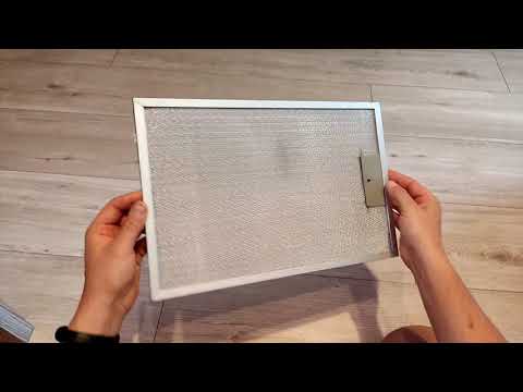 Видео: Ремонт жирового фильтра вытяжки ( замена сетки).