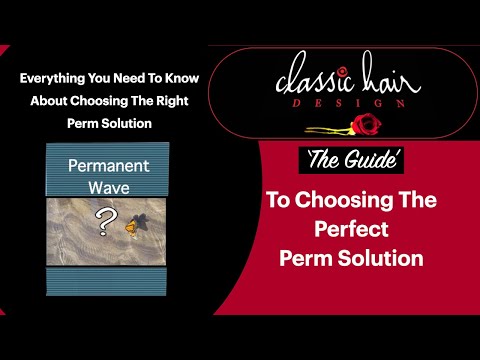 Видео: Руководство по выбору идеального решения для химической завивки