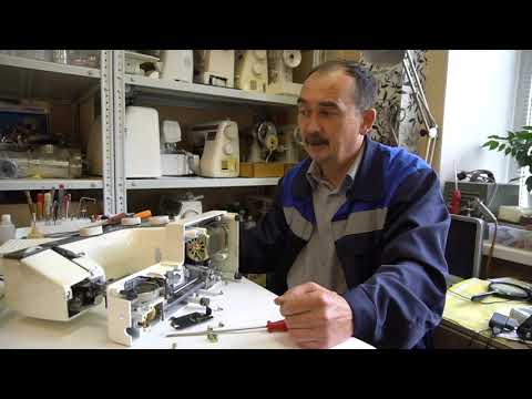 Видео: Швейная Машина JANOME 352 Тяжелый Ход