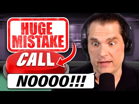 Видео: ПРОВАЛ слоуплея: НИКОГДА НЕ СОВЕРШАЙТЕ ЭТУ ОШИБКУ в живом покере!