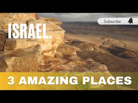 Видео: 3 удивительных места в пустыне Негев в Израиле