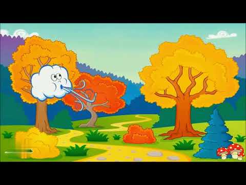 Видео: Музична розвага "Вітерець - пустунець"  для дітей молодшого та середнього віку