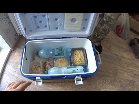 Видео: Термоконтейнер Арктика 40 литров - тест на 2 суток рыбалки, отзыв без маркетинговой фигни