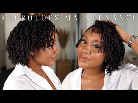 Видео: УХОД ЗА MICROLOCS | Ежедневный уход за волосами, подтяжка, увлажнение и многое другое | Как плест...