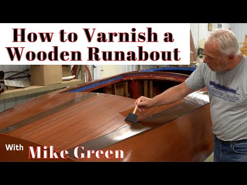 Видео: Как покрыть лаком деревянную лодку