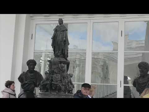 Видео: Город Пушкин.  Екатерининский дворец.