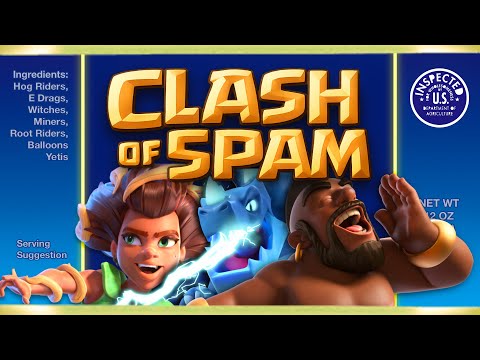 Видео: Как спам-атаки захватили Clash of Clans