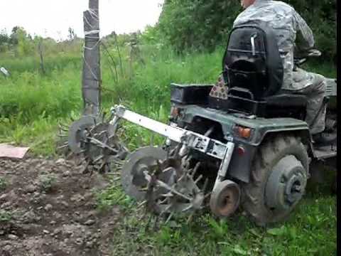 Видео: обработка ежами