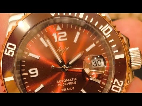 Видео: Белорусский Rolex.Феникс 3.0.Завод "Луч"Что думаете?#луч #часы #ролекс #rolex #белорусскиечасы