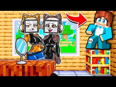Видео: Я ПРЯЧУСЬ ОТ ВЛЮБЛЕННОЙ ЛЕОПАРД ТВ ВУМЕН В МАЙНКРАФТ! КРАСЯ LEOPARD TV WOMAN MINECRAFT