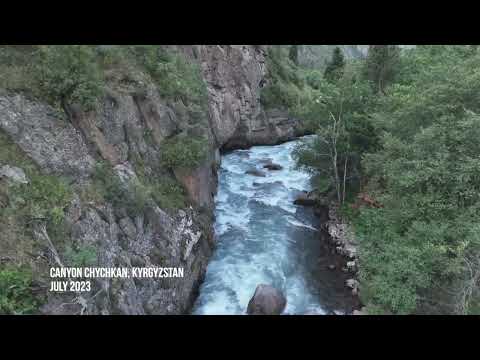 Видео: Ущелье Чычкан, Кыргызстан
