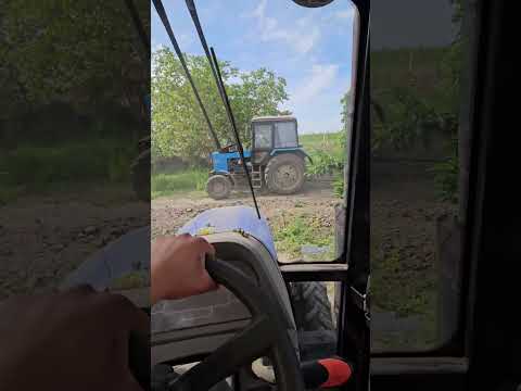 Видео: 2 месяцев работы на тракторе за 4 минут! на тракторе мтз 892 и Lovol 604