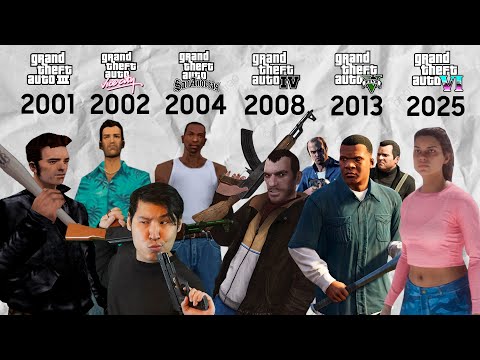 Видео: GTA ТАРИХЫ 1997 - 2023 ✅