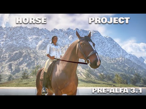Видео: Horse Project. Шикарное обновление альфа-версии! Лошади с ИИ!