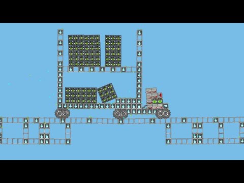 Видео: Разные машины пересекают мост в Bad piggies часть-46