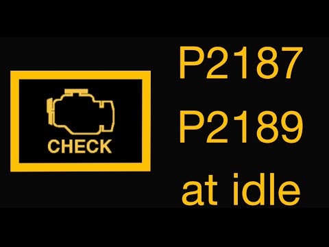 Видео: P2187 P2189 на холостом ходу